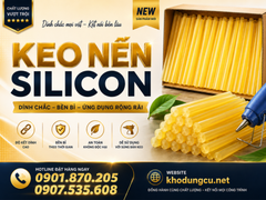 Keo nến silicon giá sỉ, đủ size 7mm 11mm, giao nhanh ngay