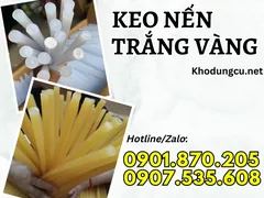 Keo nến trắng, vàng giá rẻ từng thùng TPHCM