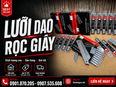 Lưỡi dao rọc giấy thay thế giá rẻ, cắt gọn, dễ lắp