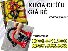Đặt mua khóa chữ U giá rẻ tại TPHCM