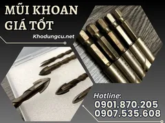 Mua mũi khoan giá tốt chất lượng tại TPHCM