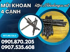 Mũi khoan đa năng 4 cạnh giá rẻ TPHCM