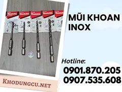 Mũi khoan inox giá rẻ nhiều kích cỡ