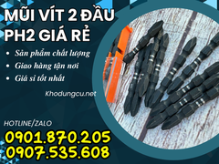 Mũi vít 2 đầu PH2 chuyên dụng bền đẹp giá rẻ