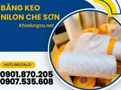 Nhà phân phối giá rẻ băng keo nilon che sơn
