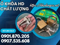 Cung cấp ổ khóa HD cao cấp 3 chìa chất lượng