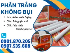 Phấn trắng không bụi tiện lợi giá rẻ