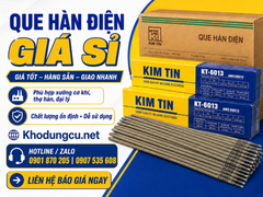 Que hàn điện giá sỉ cho xưởng cơ khí và thợ hàn