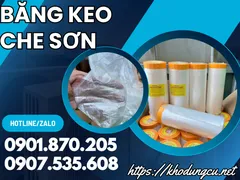 Thùng băng keo che sơn giá rẻ nhất HCM