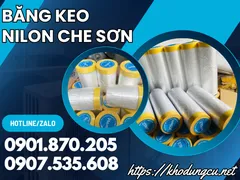 Thùng băng keo nilon che sơn giá tốt