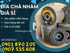 Thùng đĩa chà nhám giá sỉ, chính hãng