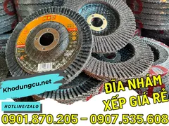 Thùng đĩa nhám xếp giá rẻ nhất HCM