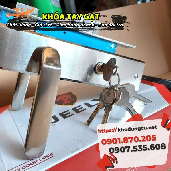KHÓA TAY GẠT JEELY FE H602 - 4F