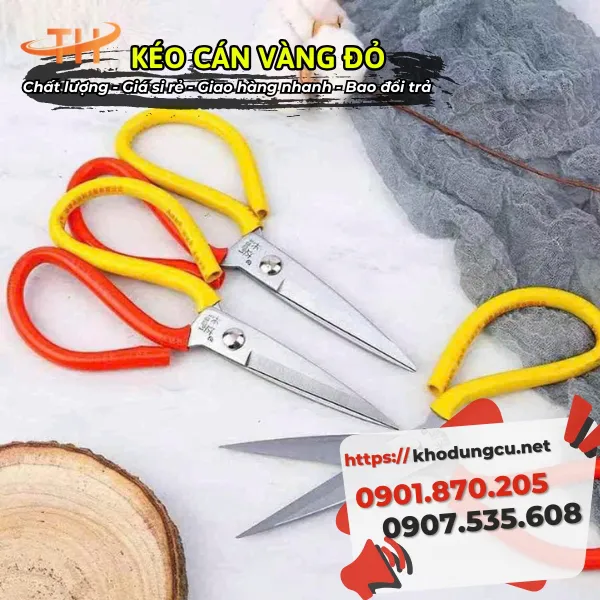KÉO P2 VÀNG ĐỎ (LỚN)