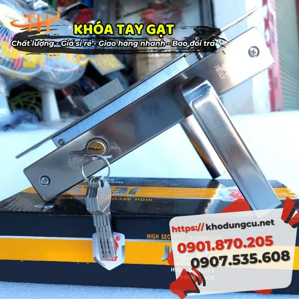 KHÓA TAY GẠT JEELY FE H602 - 4F