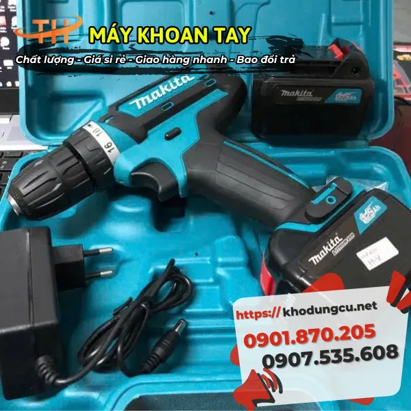 MÁY KHOAN TAY DÙNG PIN