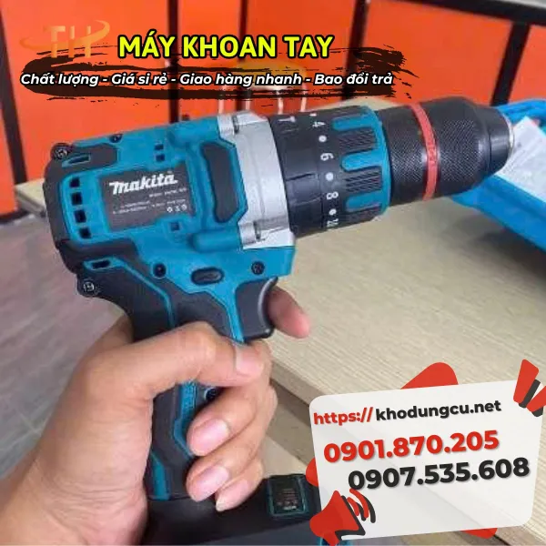MÁY KHOAN TAY DÙNG PIN