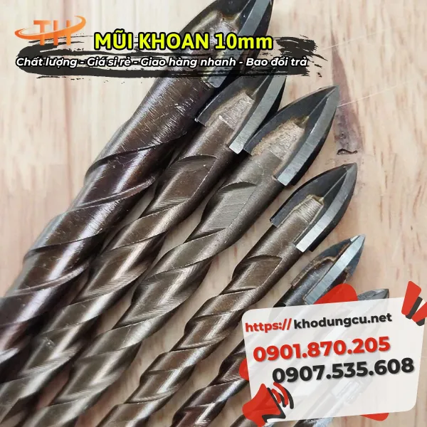 MŨI KHOAN 10MM