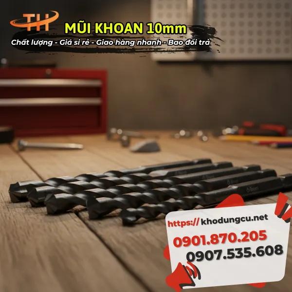 MŨI KHOAN 10MM