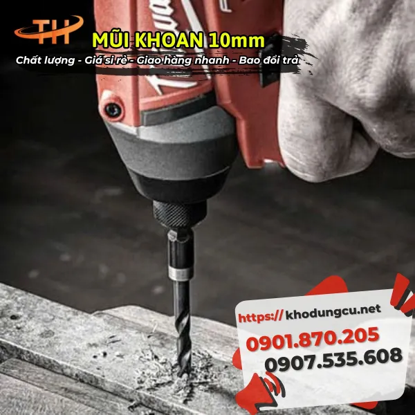 MŨI KHOAN 10MM
