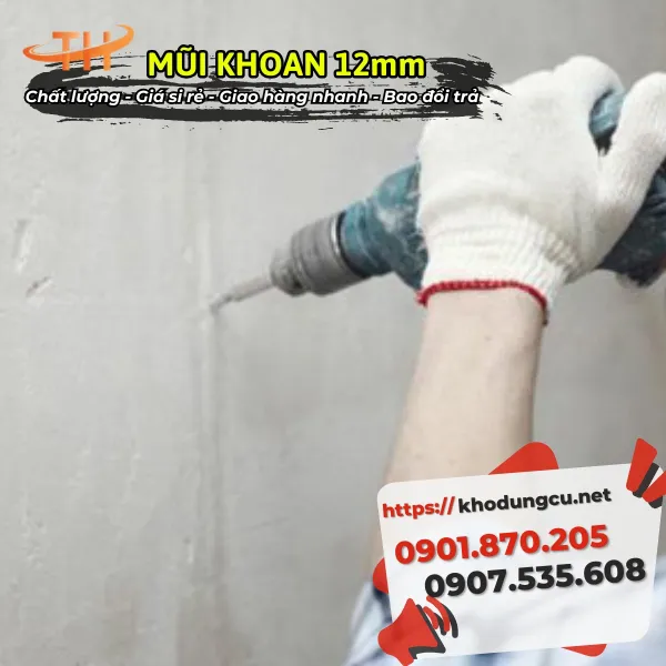 MŨI KHOAN 12MM