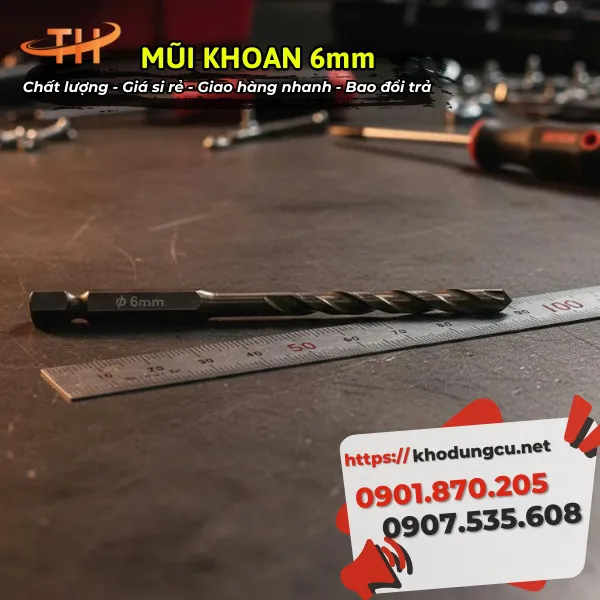 MŨI KHOAN 6MM