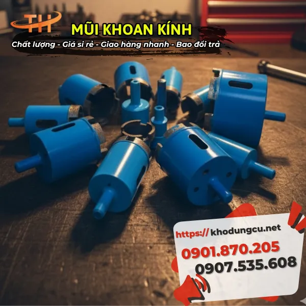 MŨI KHOAN KÍNH (XANH)