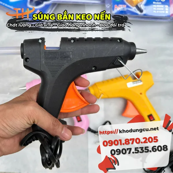 SÚNG BẮN KEO NẾN NHỎ
