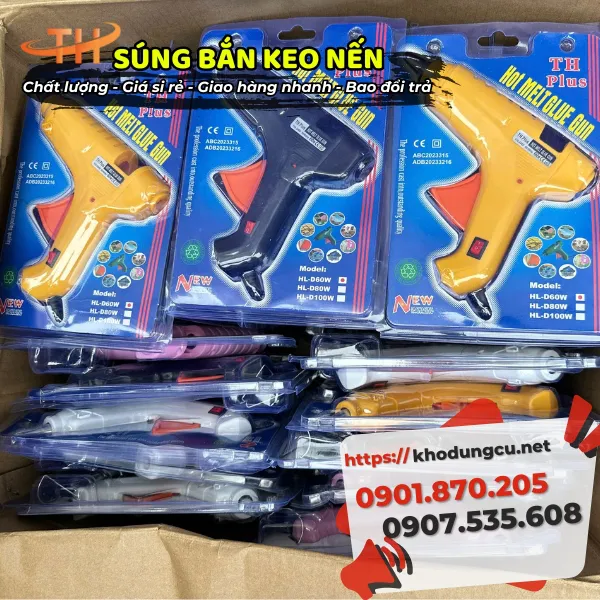 SÚNG BẮN KEO NẾN NHỎ