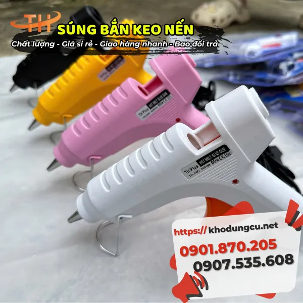 SÚNG BẮN KEO NẾN NHỎ