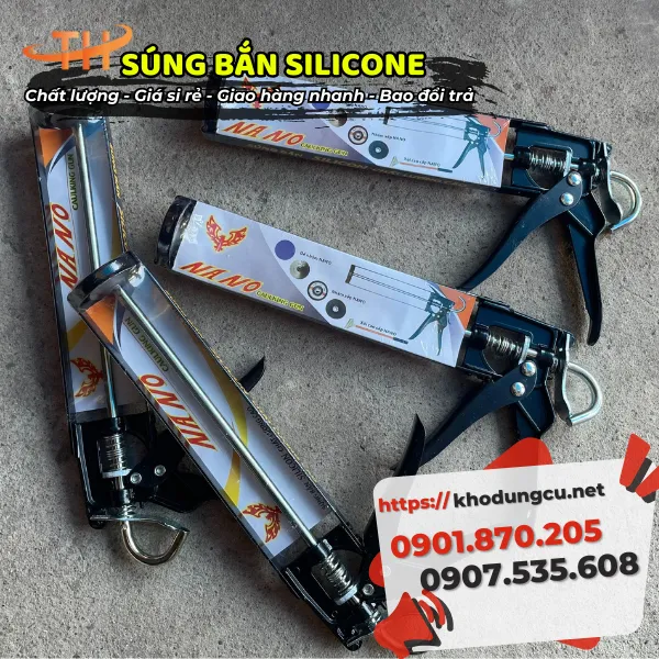 SÚNG BẮN SILICONE