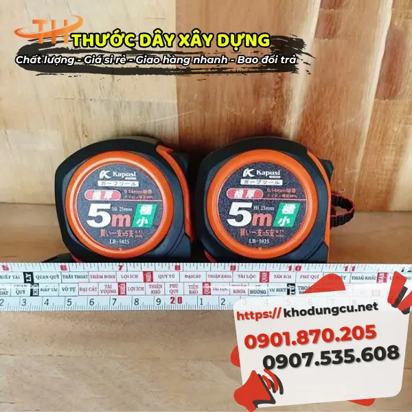 THƯỚC DÂY 5M