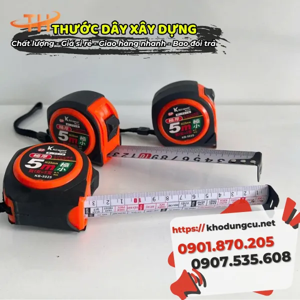 THƯỚC DÂY 5M