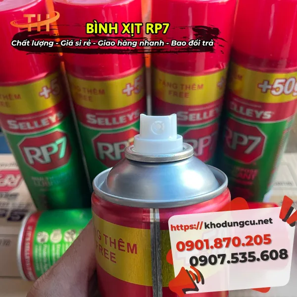 CHAI XỊT CHỐNG GỈ SÉT RP7 - 350MM