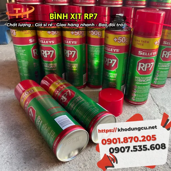 CHAI XỊT CHỐNG GỈ SÉT RP7 - 350MM
