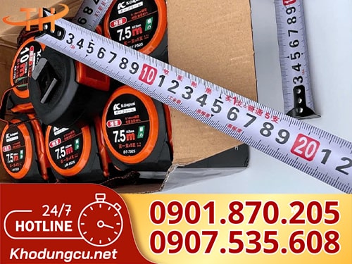 Thuốc cuộn xây dựng Thước cuộn chính hãng