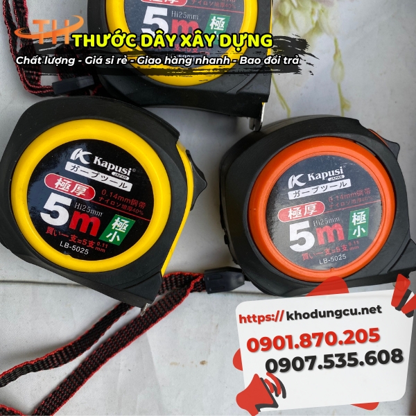 Thước dây 5m giá rẻ Thước dây 5m giá rẻ