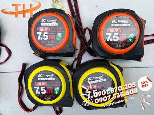 Thước lỗ ban xây dựng 7.5m Thước lỗ ban xây dựng giá rẻ