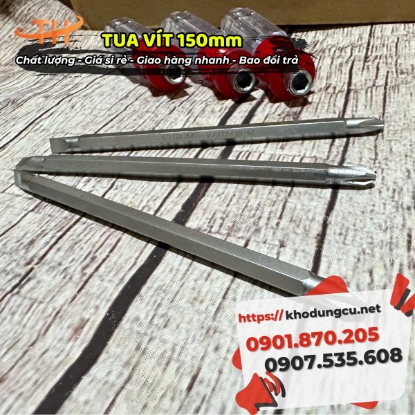 Tua vít 150mm giá rẻ Tua vít 150mm giá rẻ