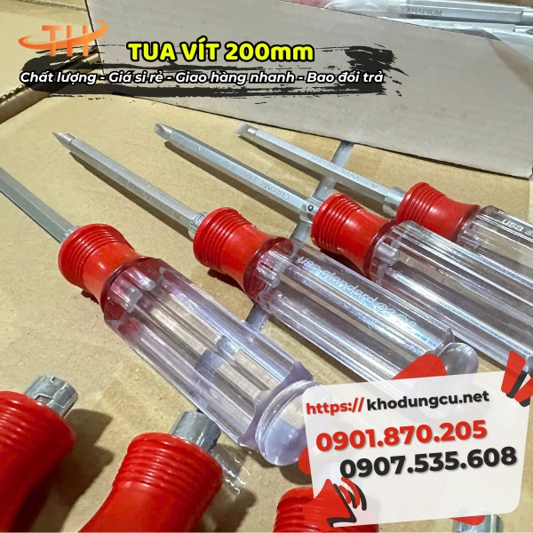 Tua vít 200mm giá rẻ Tua vít 200mm giá rẻ