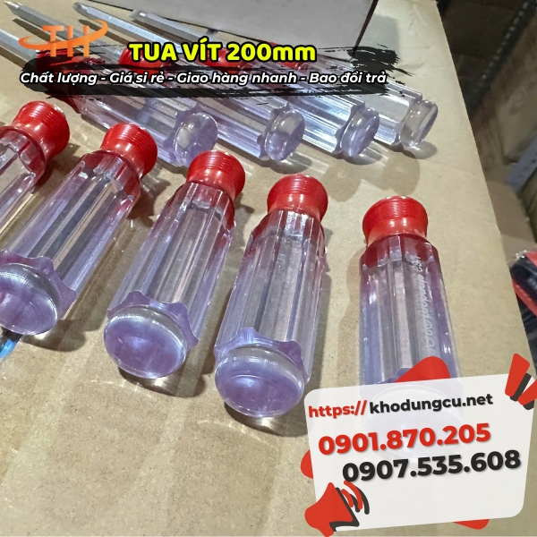 Tua vít 200mm giá rẻ Tua vít 200mm giá rẻ