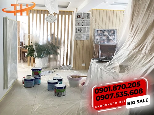 Ứng dụng băng keo che sơn Ứng dụng băng keo che sơn