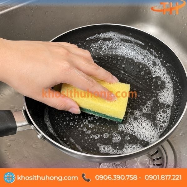 Miếng rửa chén chà nồi Miếng rửa chén chà nồi