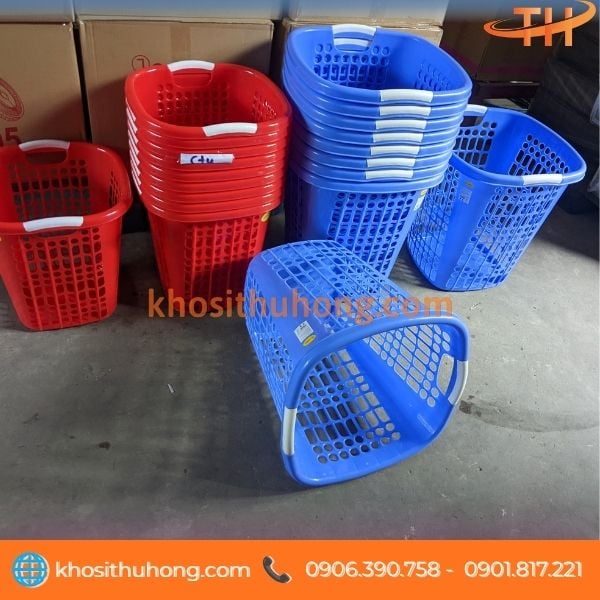 Sọt rác nhựa dạng lưới thông thoáng Sọt rác nhựa dạng lưới thông thoáng