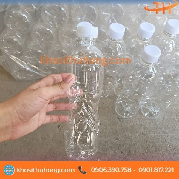 Chai đựng nước sâm nhựa PET trong suốt Chai đựng nước sâm nhựa PET trong suốt