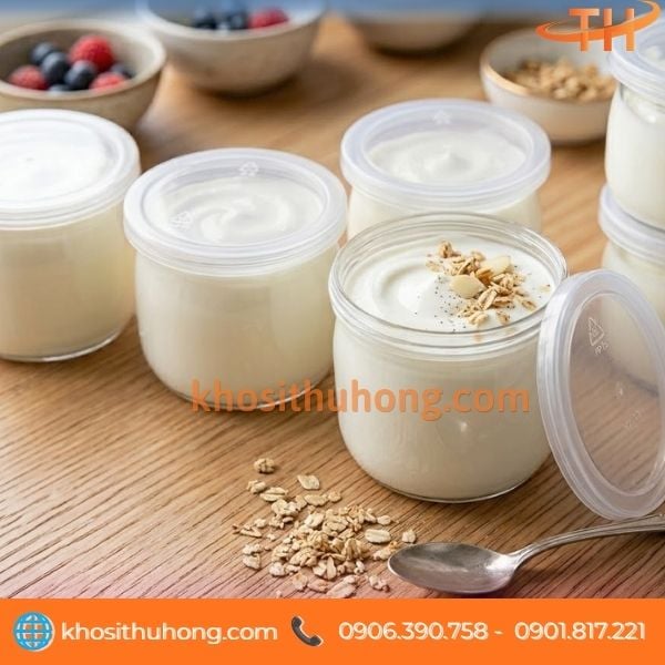 Hũ nhựa đựng sữa chua cho khách sỉ Hũ nhựa đựng sữa chua cho khách sỉ