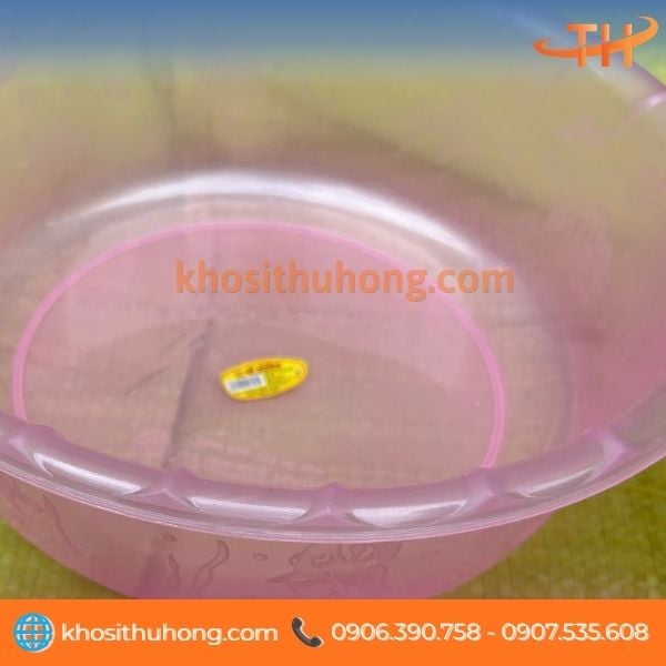 Miệng thau có gân, lòng rộng và dễ sử dụng Miệng thau có gân, lòng rộng và dễ sử dụng