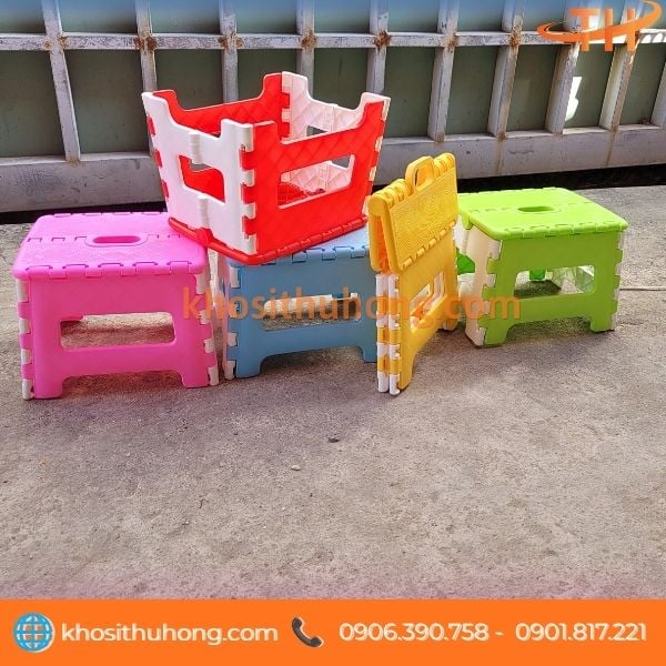Ghế nhựa gấp gọn làm từ chất liệu nhựa PP bền đẹp Ghế nhựa gấp gọn làm từ chất liệu nhựa PP bền đẹp