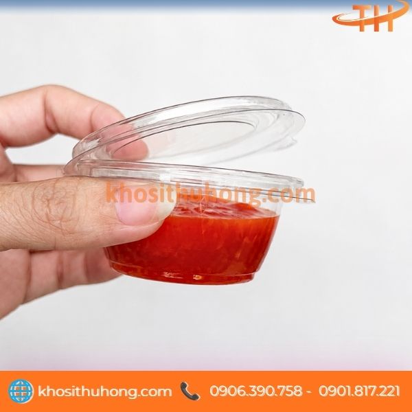 Hũ phù hợp với các món chiên khi đựng tương ớt Hũ phù hợp với các món chiên khi đựng tương ớt