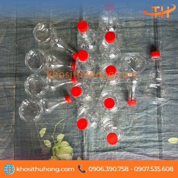 Chai hồ lô nhựa có thiết kế nổi bật Chai hồ lô nhựa có thiết kế nổi bật